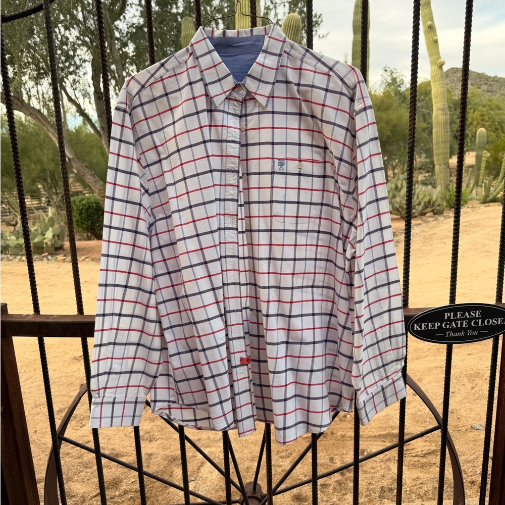 Classic Plaid Button-Down Shirt